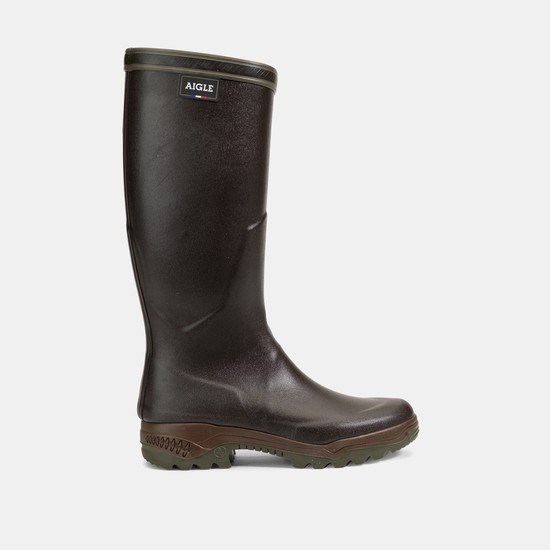 Aigle Anti-fatigue Rain Boots Men Brown ZA-87541